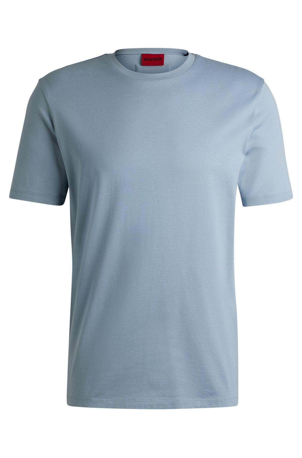 Slim-fit T-shirt with mercerized cotton Product Image