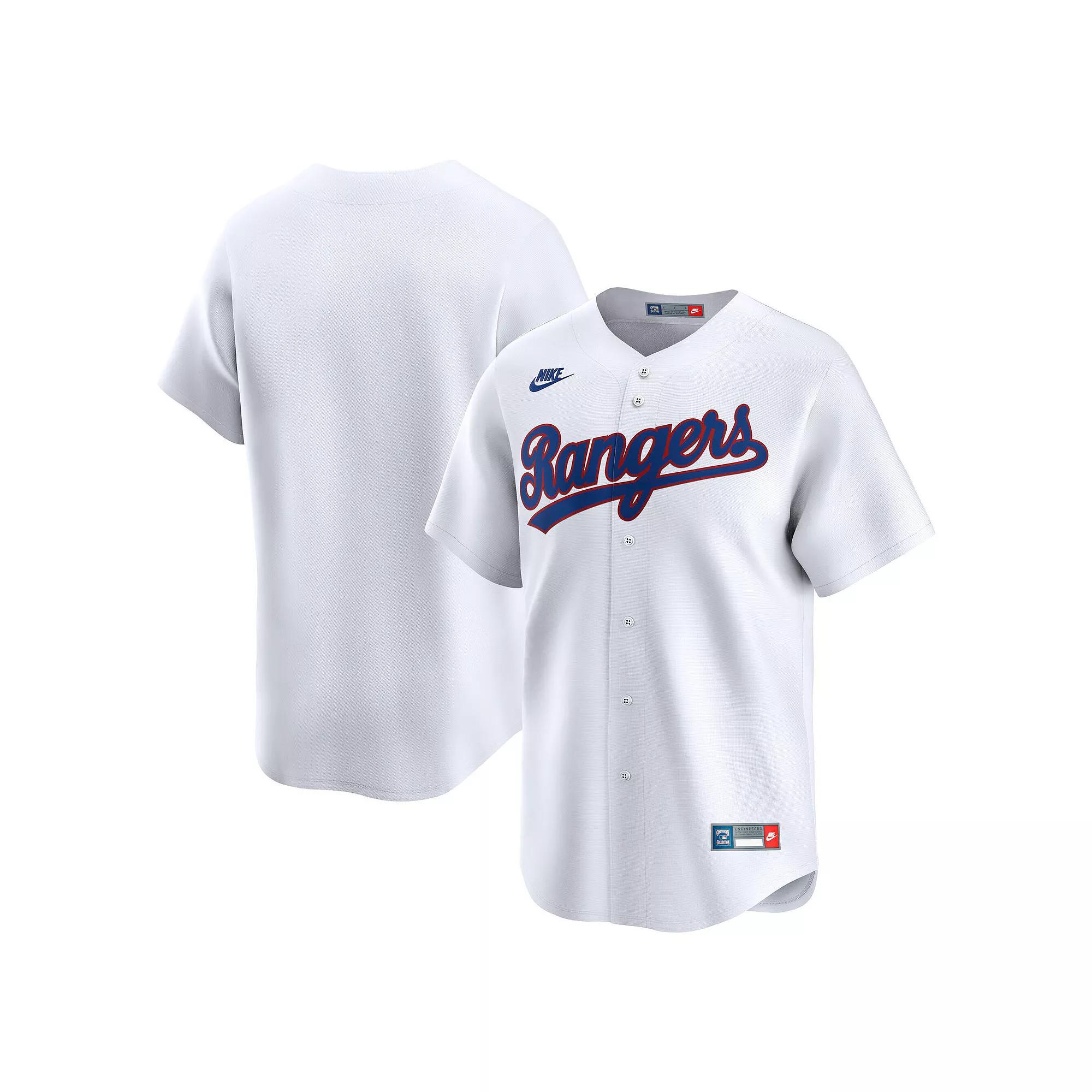 Texas Rangers Cooperstown Nike Mens Dri-FIT ADV MLB Limited Jersey | CO25TXC1TXR-A3F Product Image
