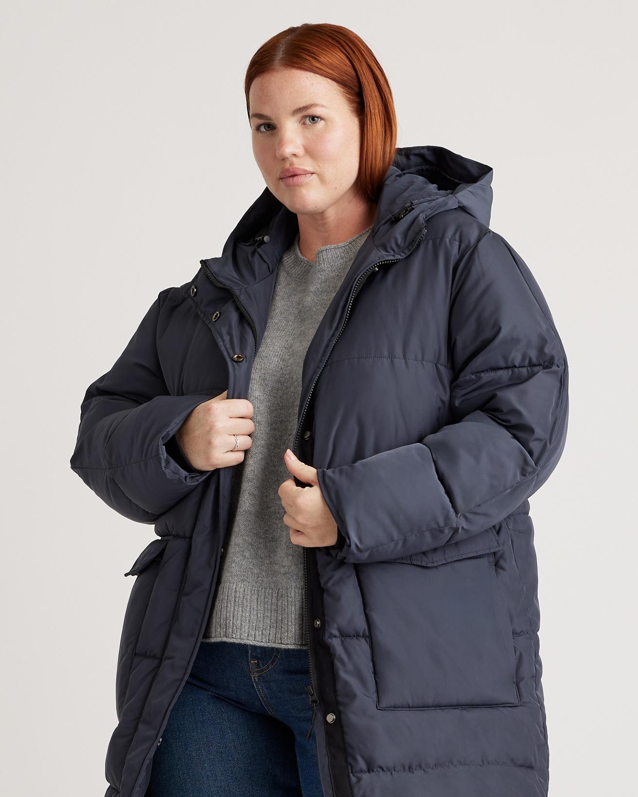 Quince | Women's Featherless Long Puffer Parka Recycled Polyester Product Image