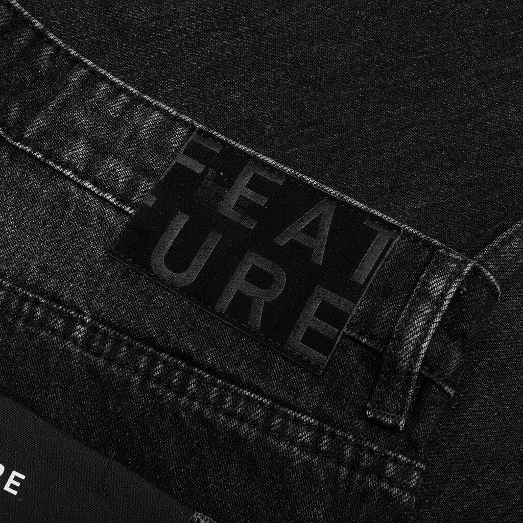 Jacob Tapered Denim - Vintage Black Male Product Image