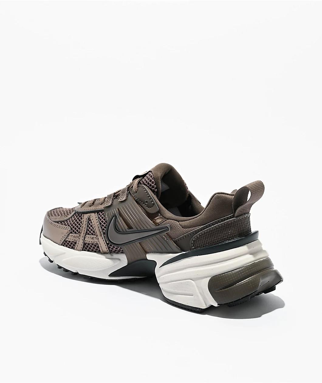 Nike V2K Run Mink Brown & Ironstone Shoes Product Image
