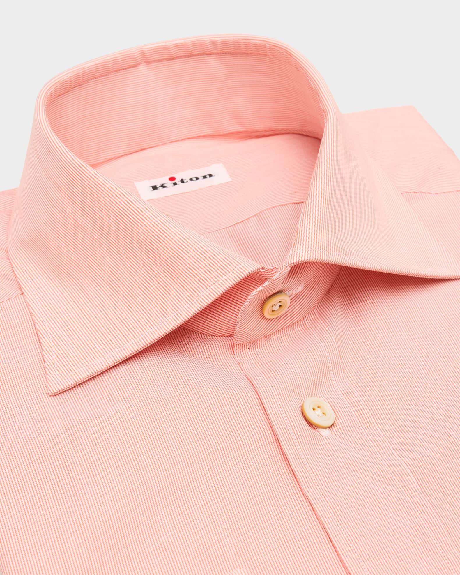 Men's Cotton Fineline Stripe Dress Shirt Product Image