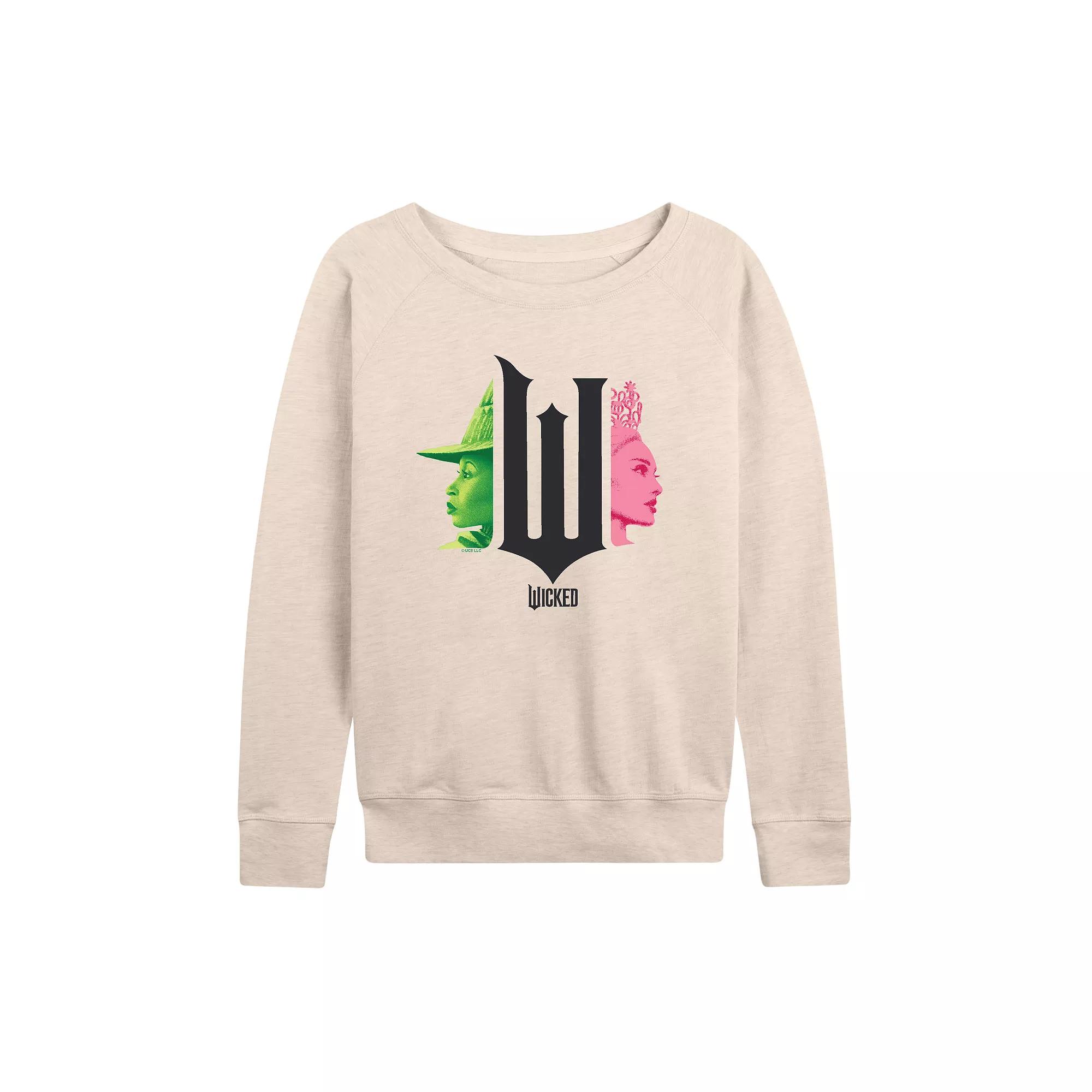 Women's Just Doing My Best French Terry Long Sleeve Tee, Girl's,  Product Image