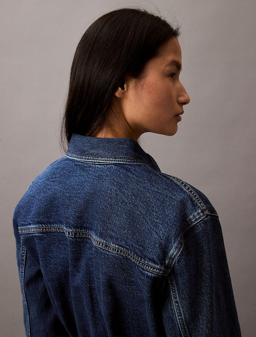 Denim Shirt Dress Product Image