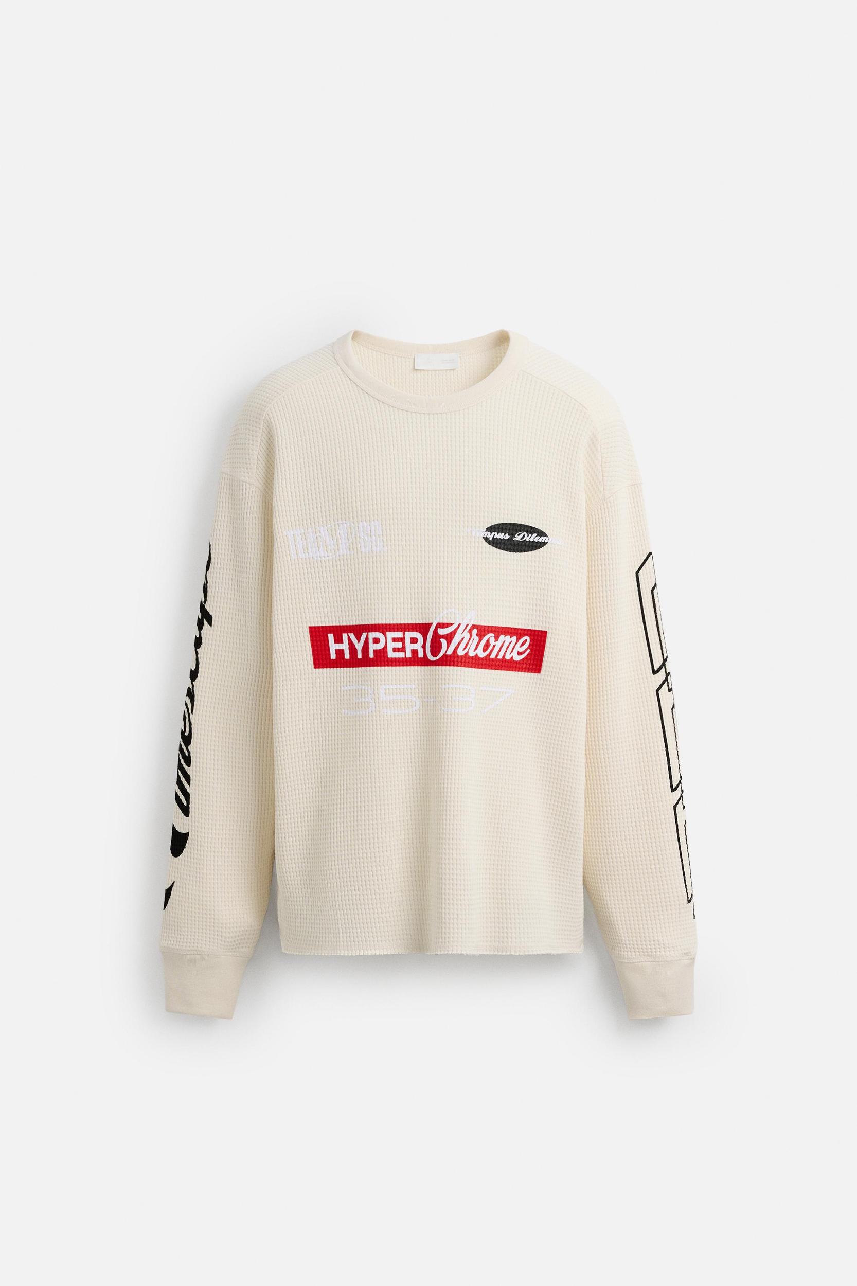 RACING CHECK PRINT SWEATSHIRT Product Image