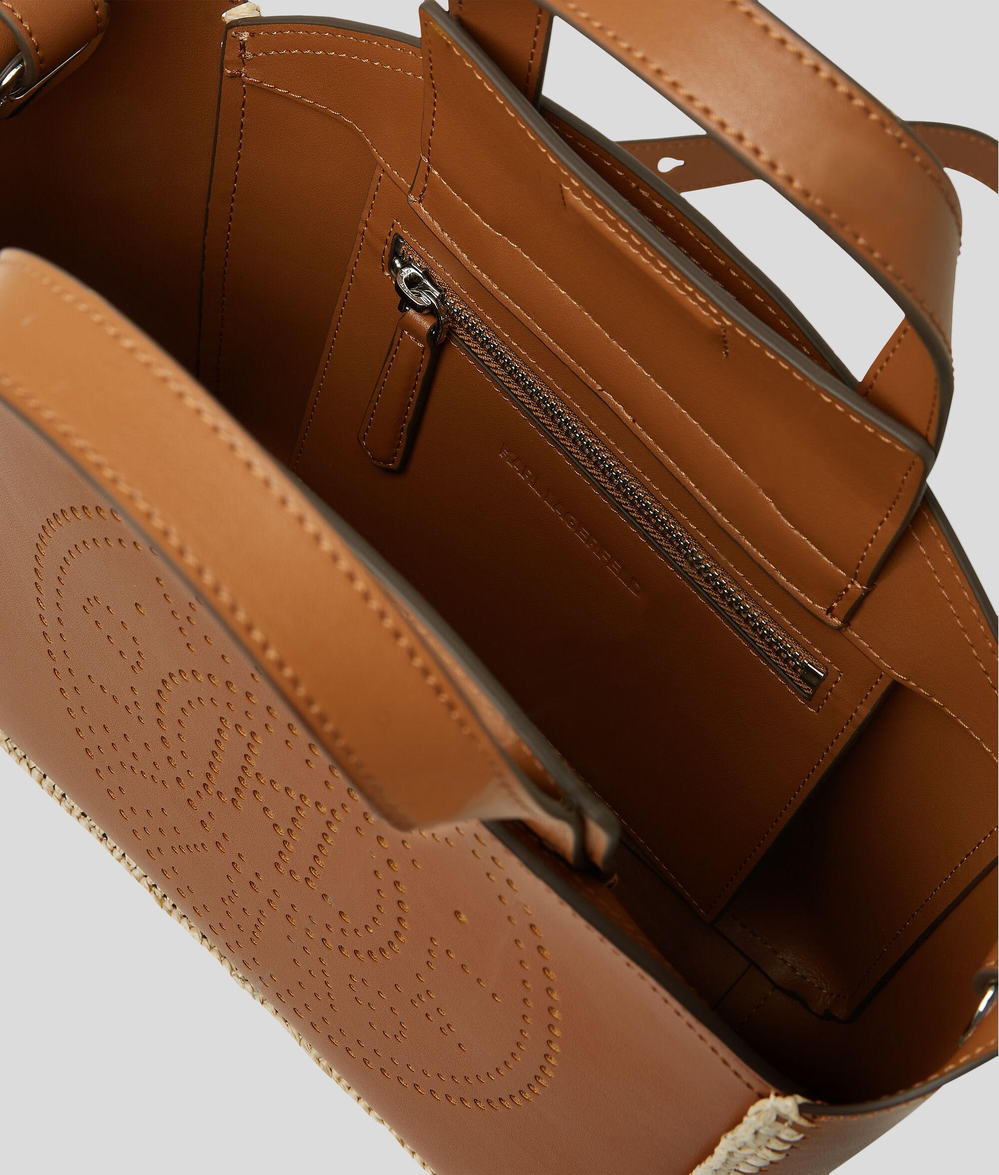 K/CIRCLE PERFORATED SMALL TOTE BAG Product Image