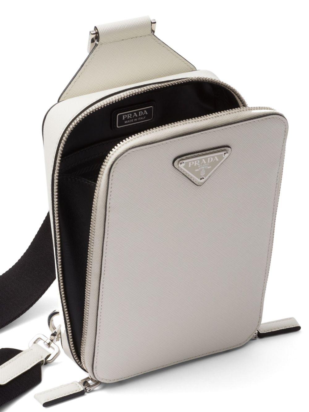 Brique leather shoulder bag Product Image