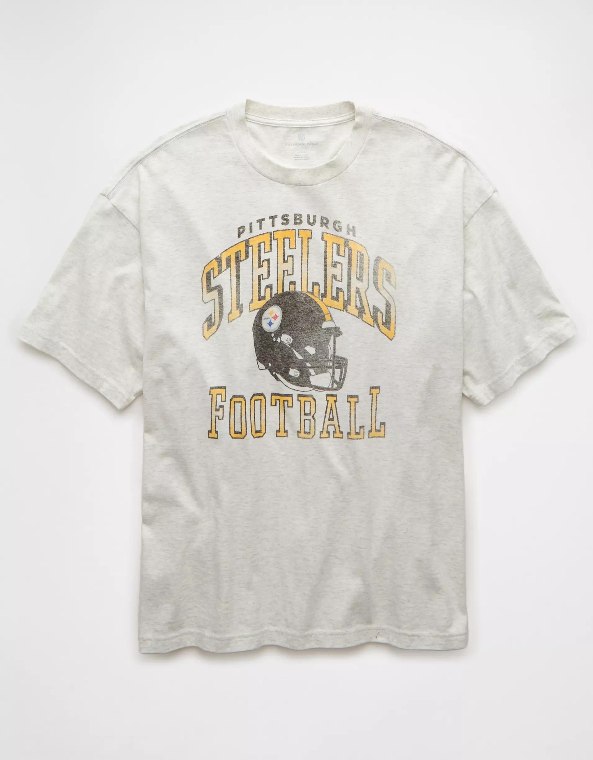 AE Boxy NFL Pittsburgh Steelers Graphic T-Shirt Product Image