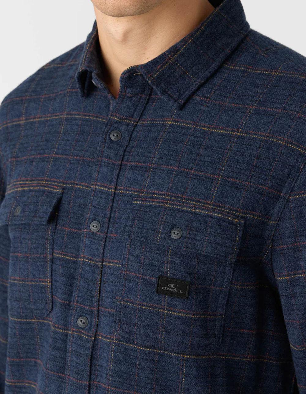 O'NEILL Davies Mens Flannel - NAVY Product Image