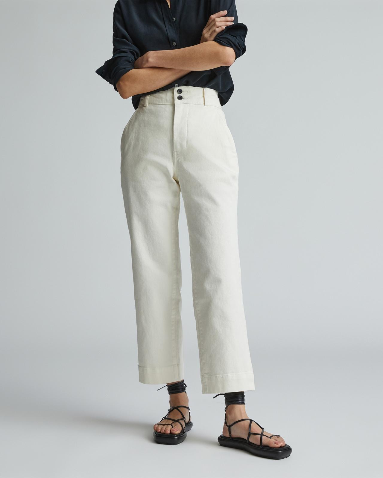 Womens Organic Straight-Leg Pant by Everlane Product Image