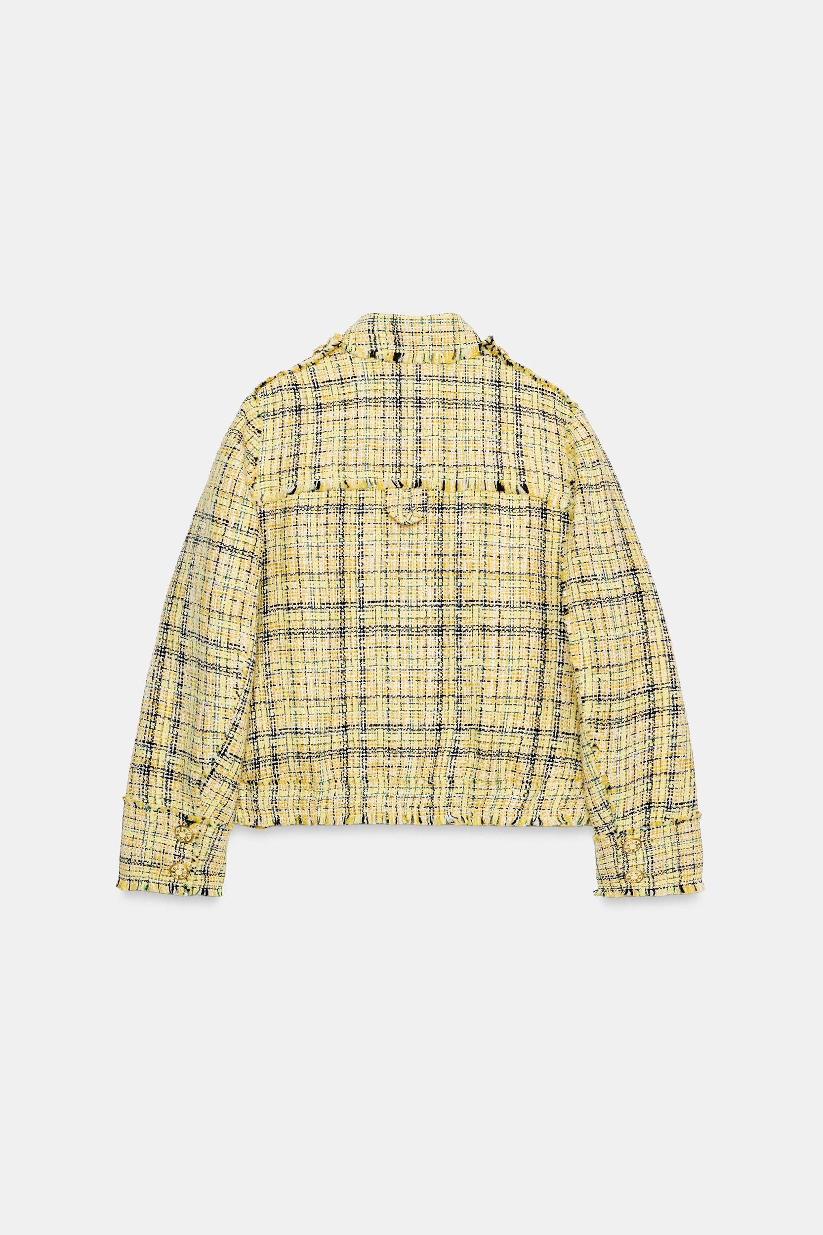 ZW COLLECTION TEXTURED PLAID JACKET Product Image
