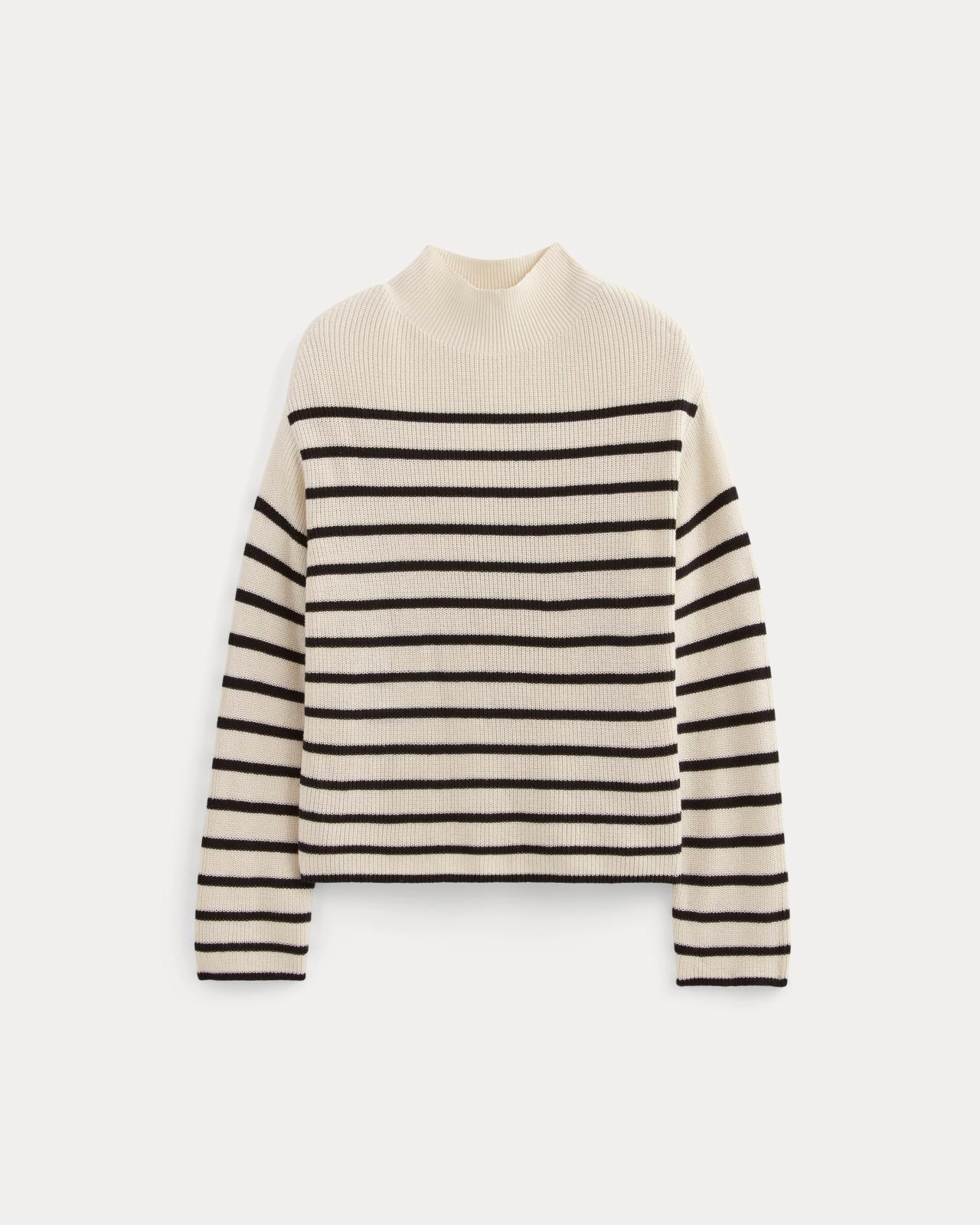 Womens Slouchy Funnel Neck in Everyday Cotton Sweater by Everlane Product Image