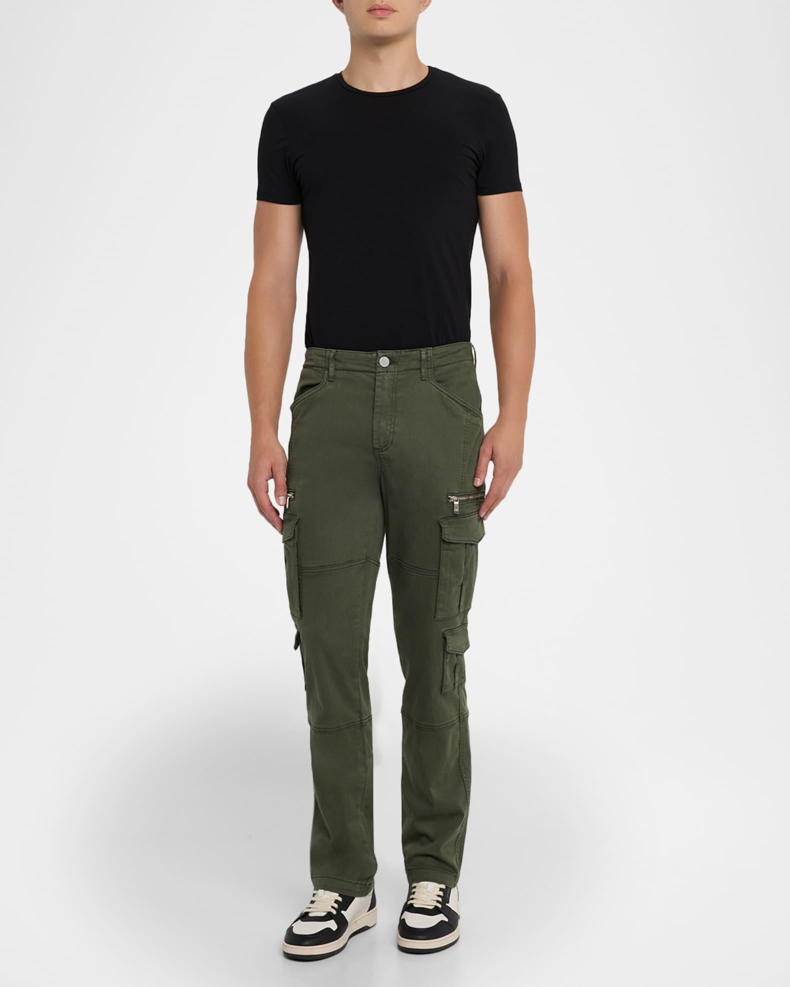 Men's Tactical Straight-Leg Cargo Pants Product Image