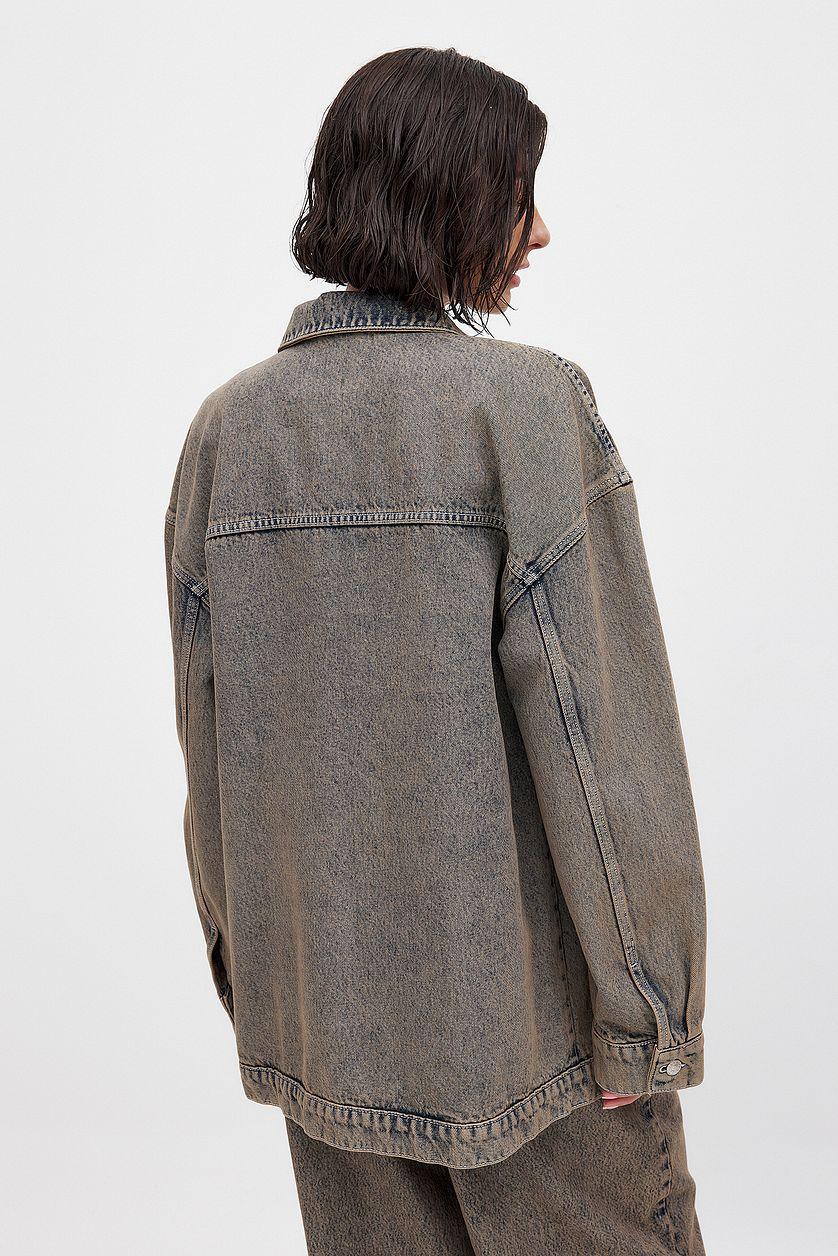 Oversized Denim Jacket Product Image