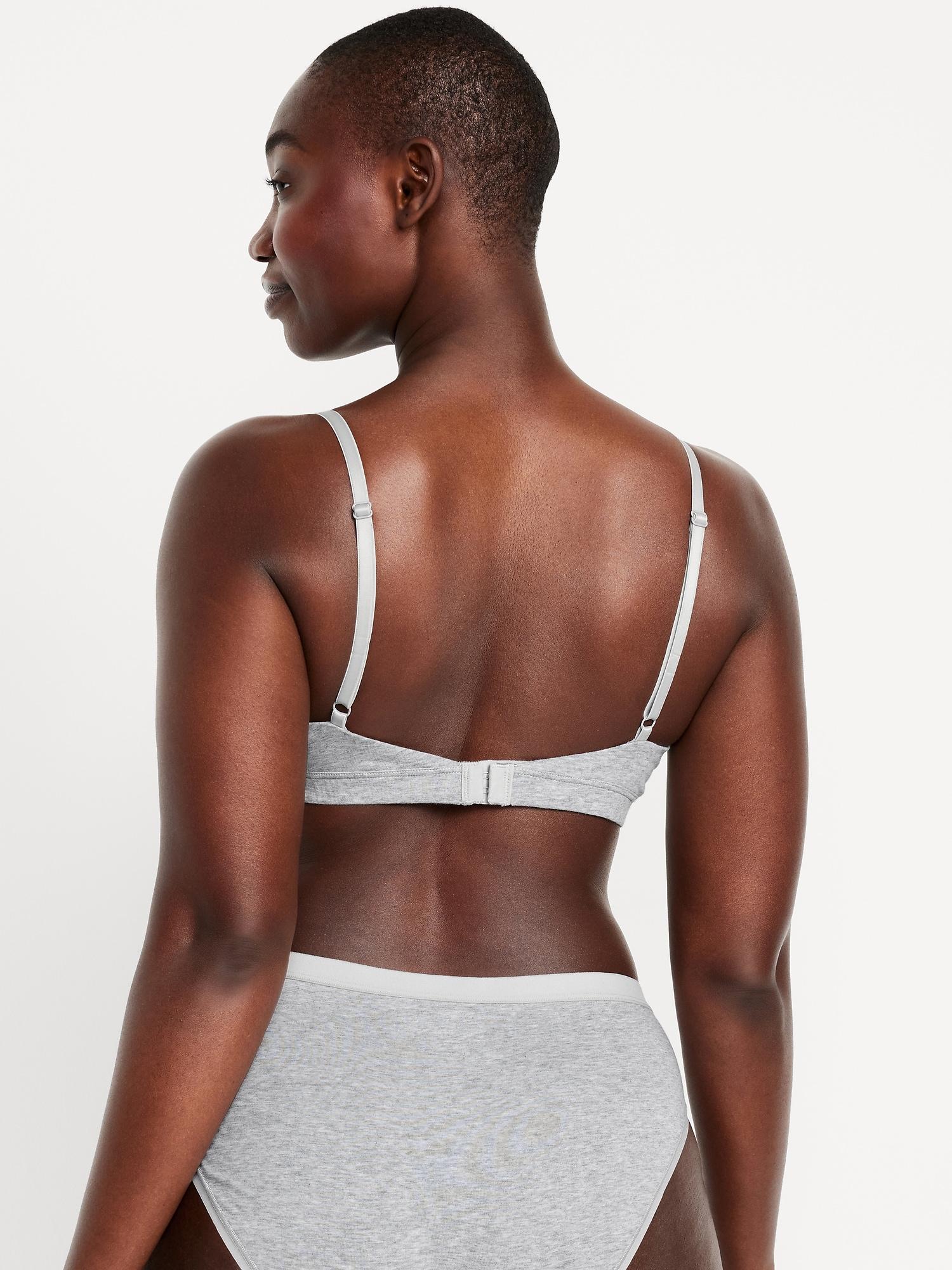 Everyday Cotton Triangle Bralette Product Image