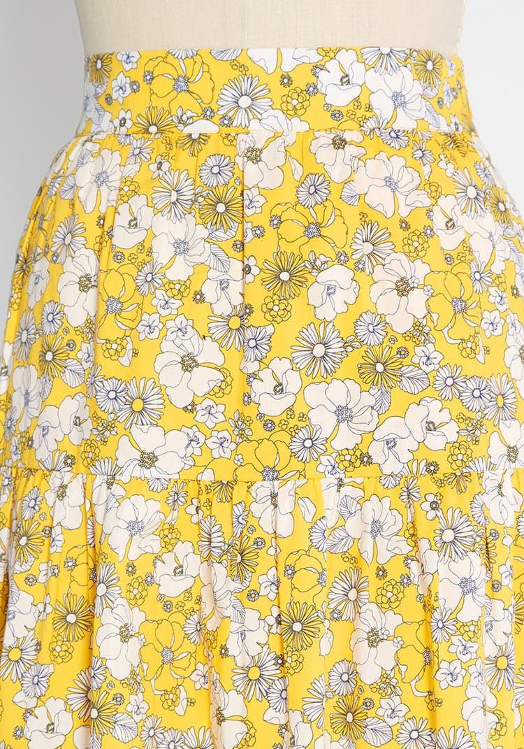 Days in Doll Valley Tiered Skirt Product Image