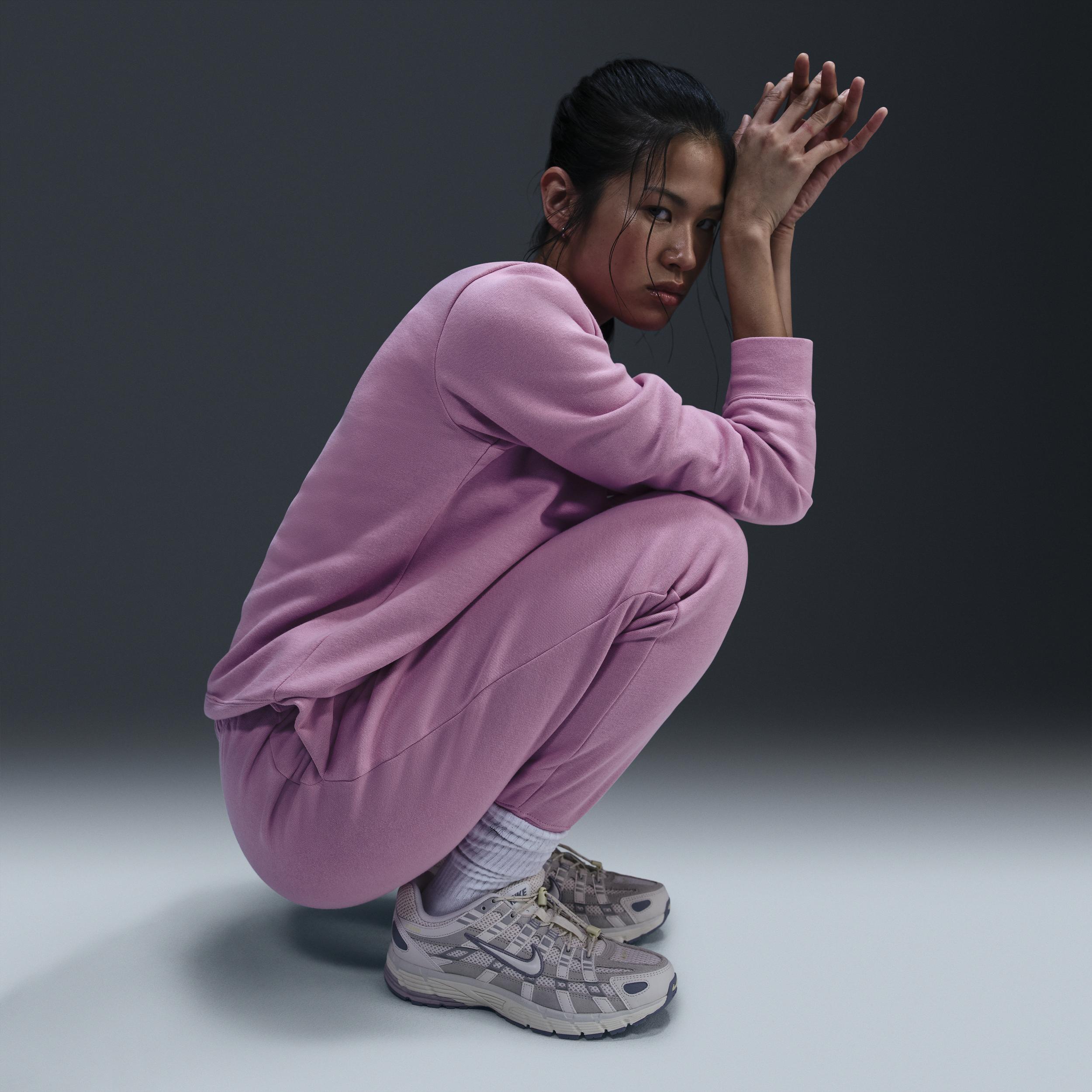 Womens Nike Sportswear Club Fleece Mid-Rise Jogger Pants | DQ5191-632 Product Image