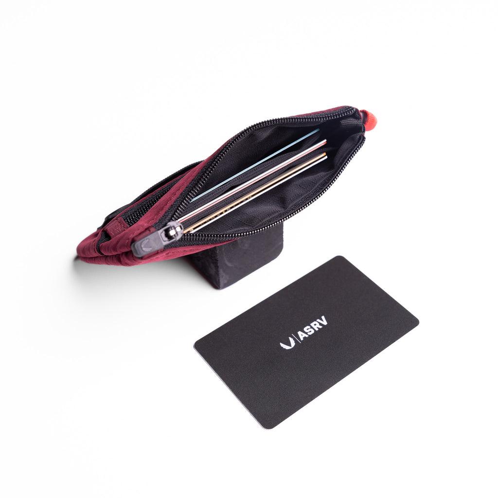1235. Ripstop Clip Bag - Crimson Product Image