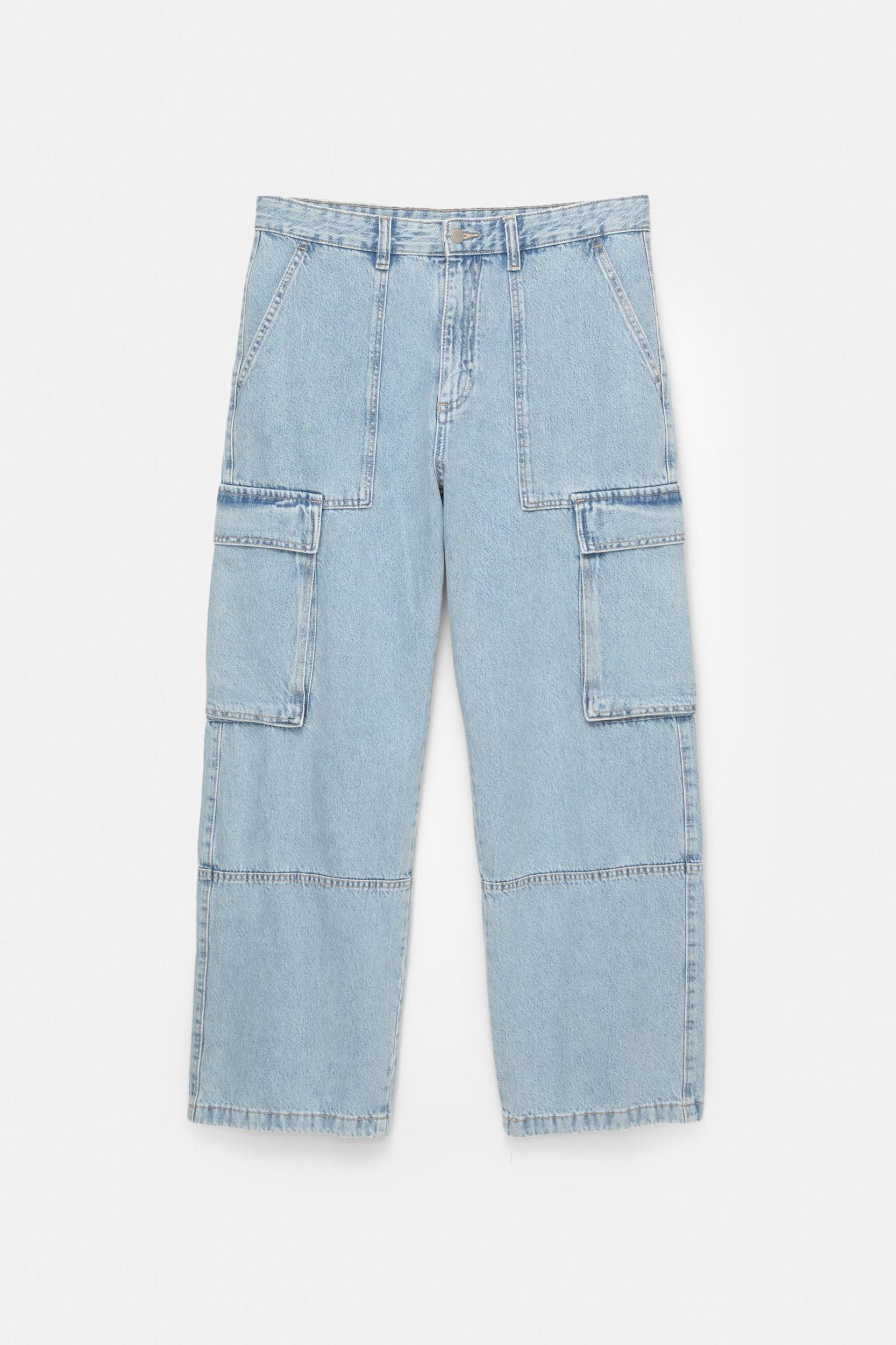Baggy cargo jeans Product Image