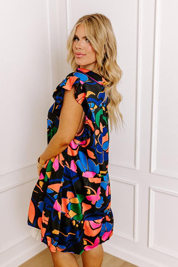 The Next Chapter Shift Dress In Black Curves Product Image