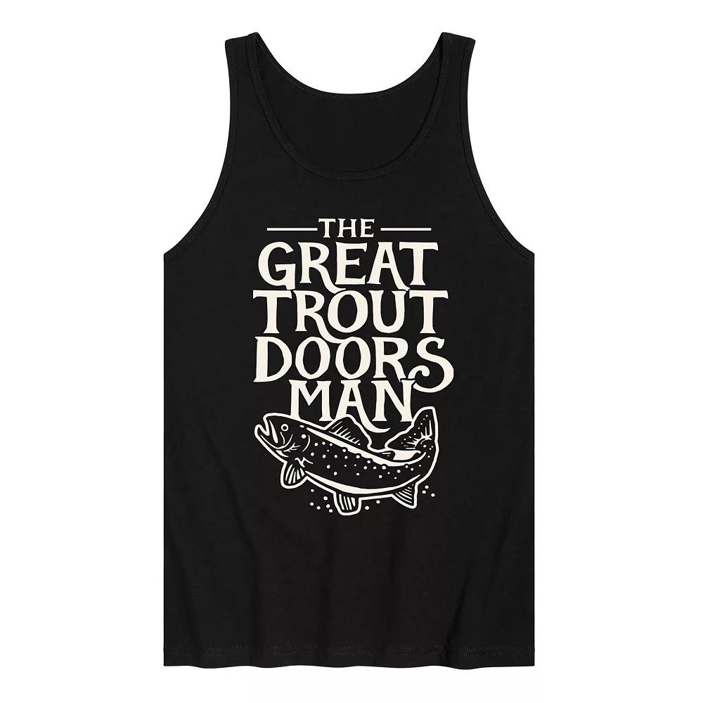 Men's Great Trout Doors Tank Top,  Product Image