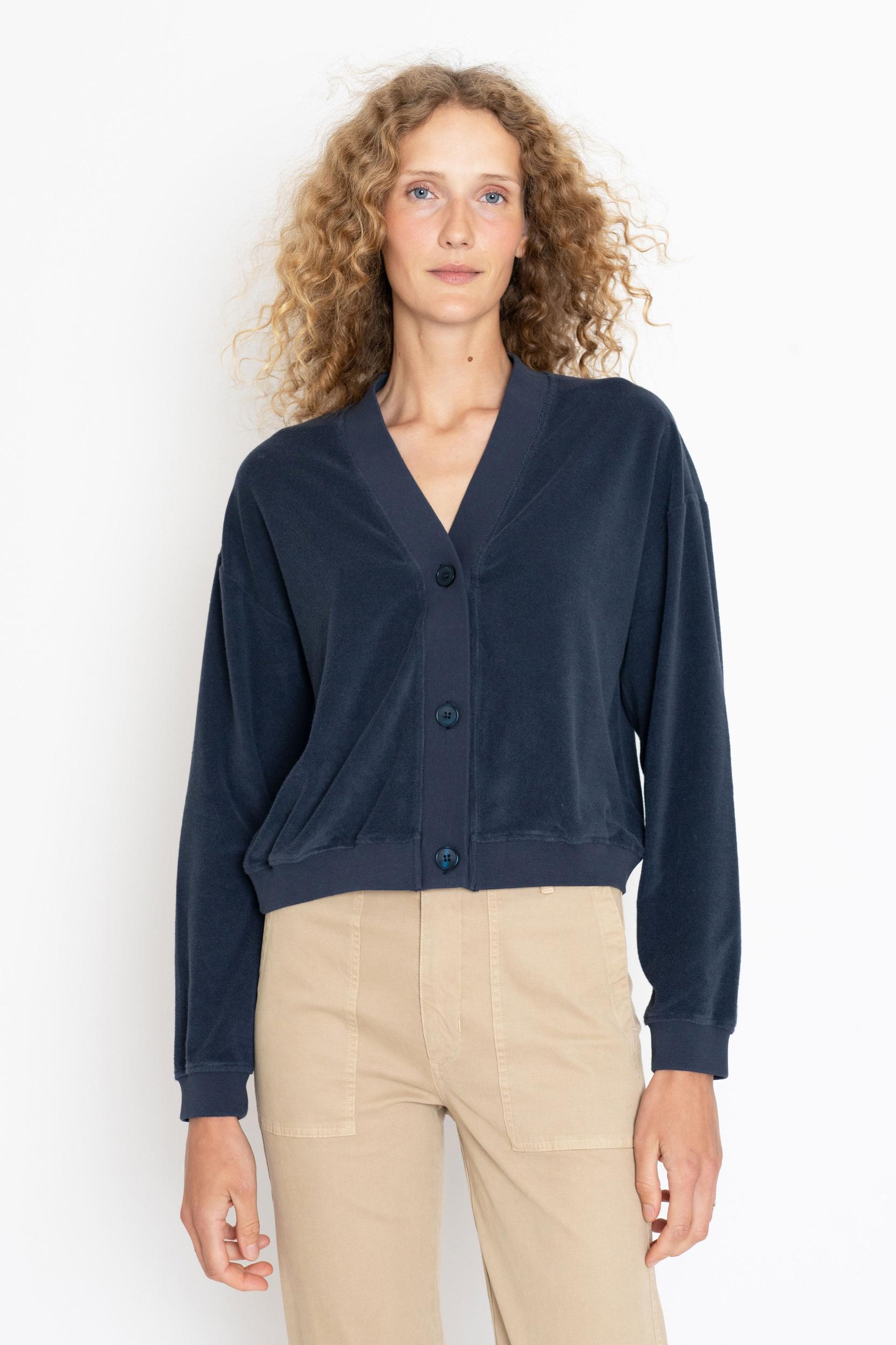 The Terry Bay - Navy Female Product Image