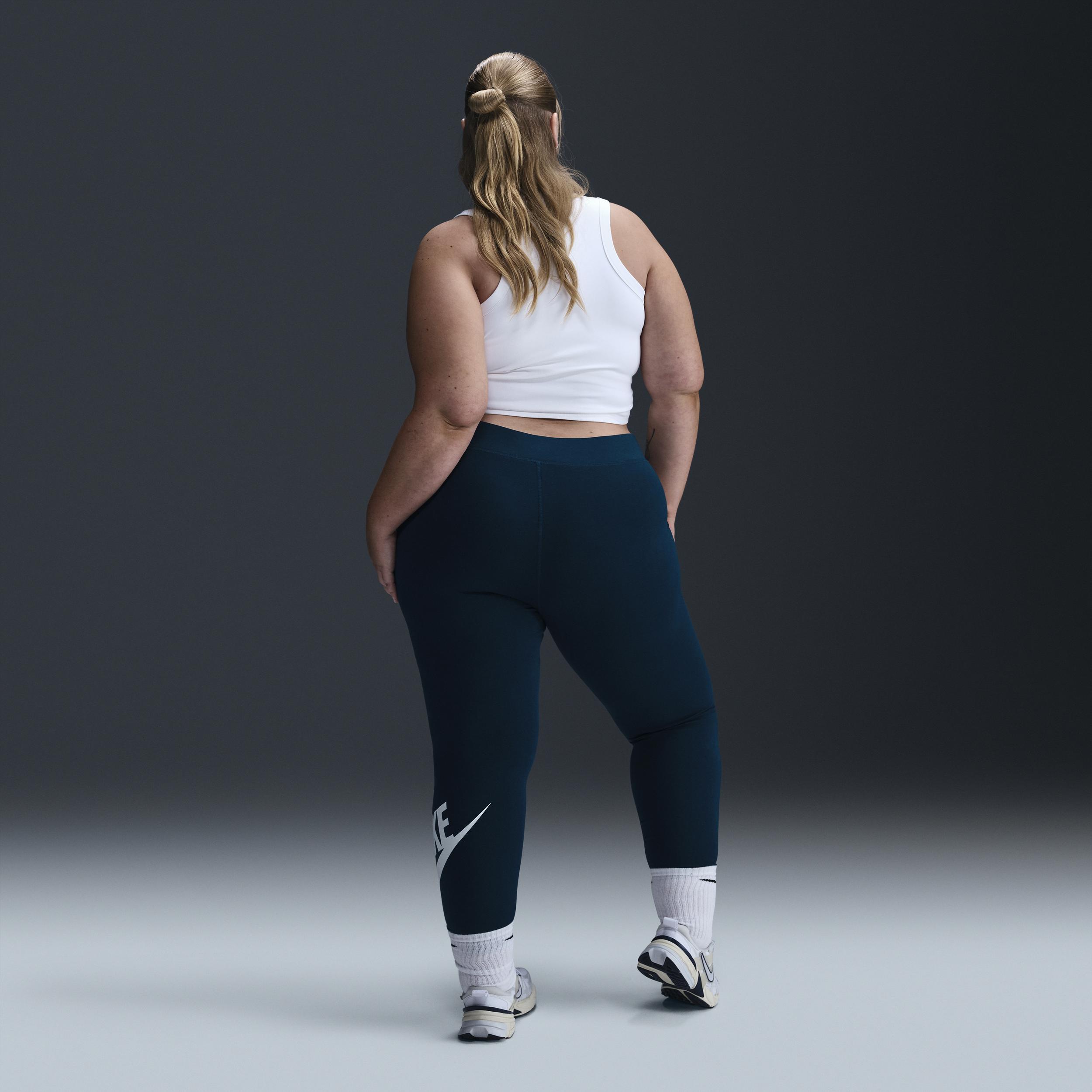 Nike Sportswear Classics Women's High-Waisted Graphic Leggings (Plus Size) Product Image