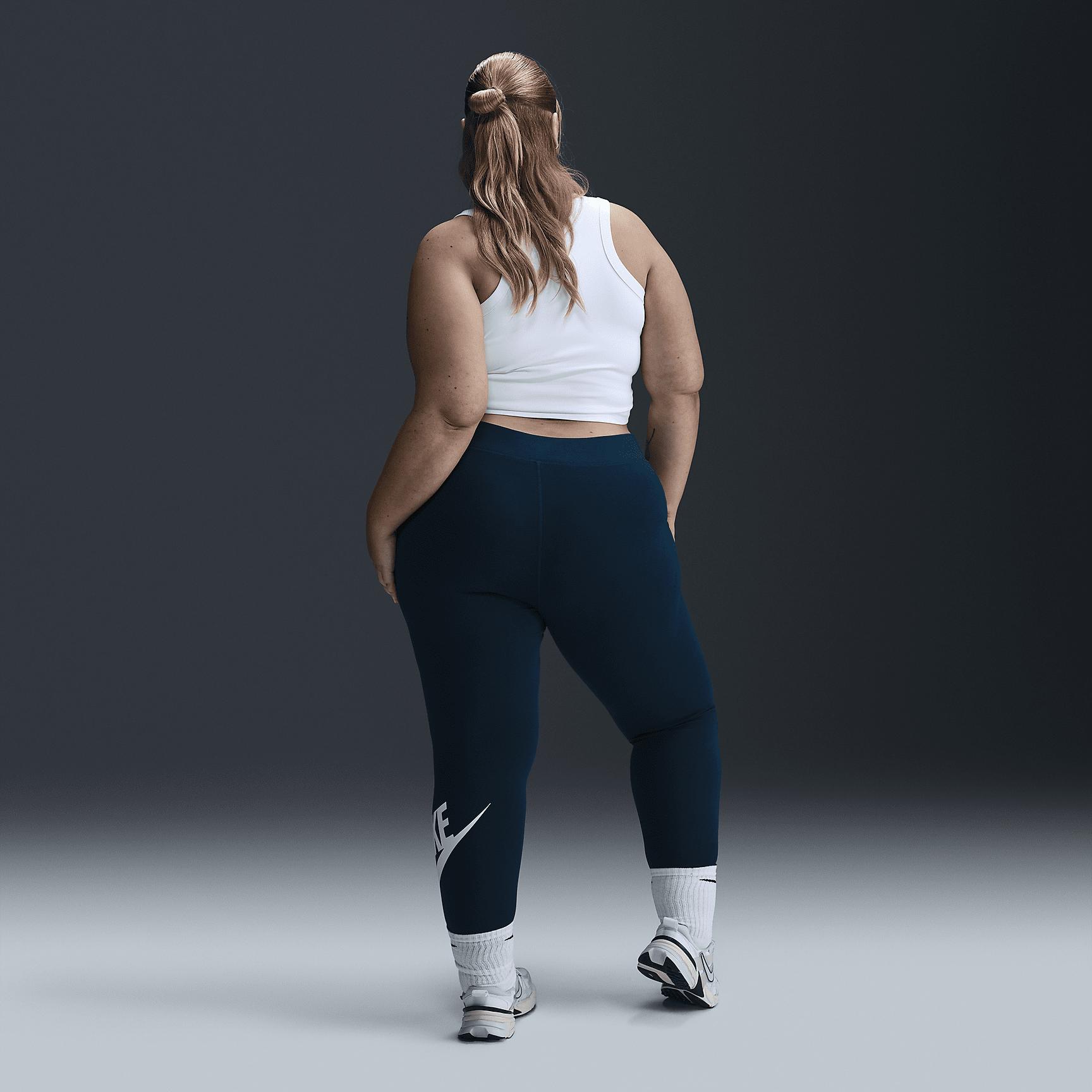 Nike Sportswear Classics Women's High-Waisted Graphic Leggings (Plus Size) Product Image
