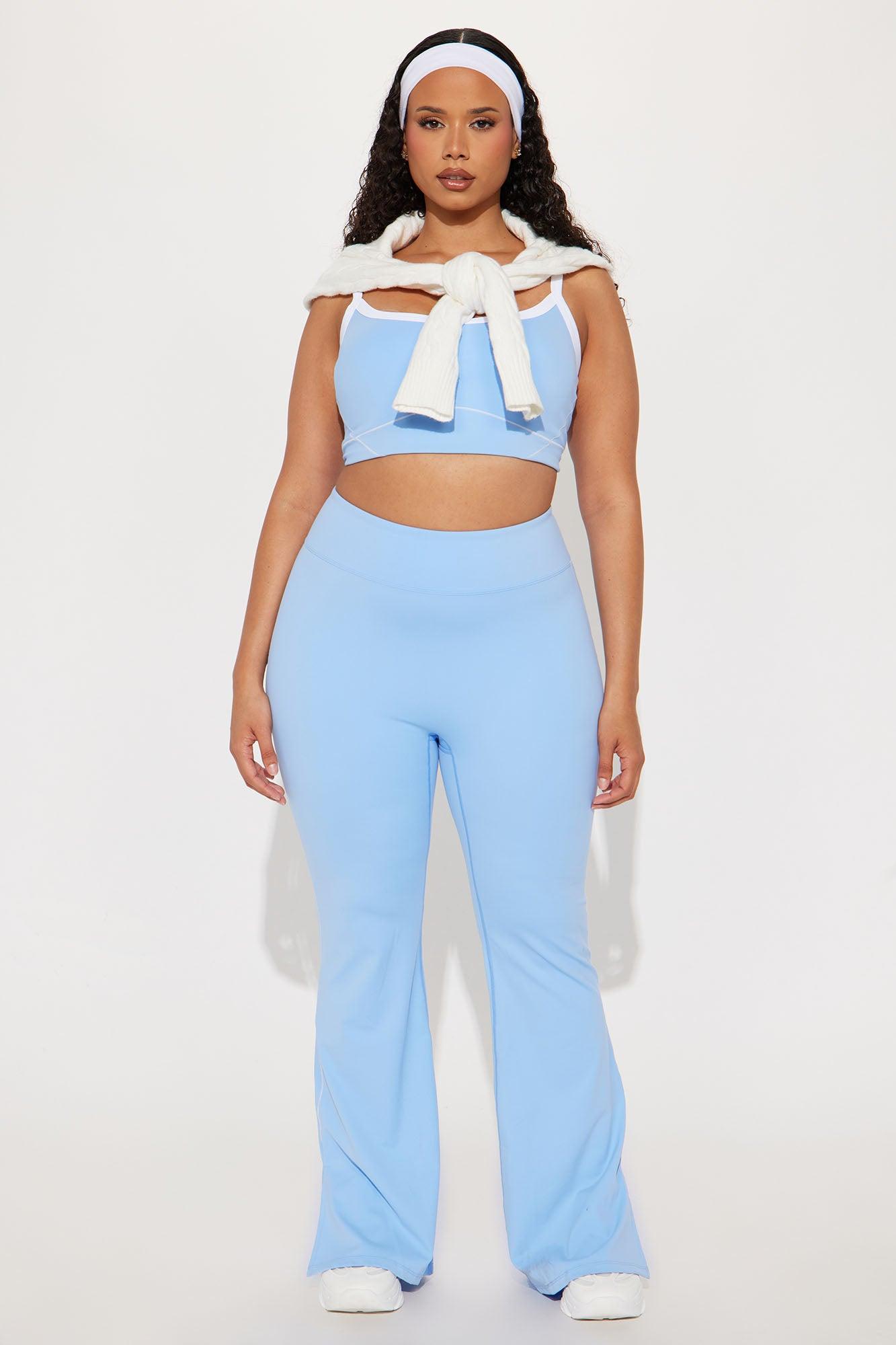 Passing Shot Active Yoga Pant - Light Blue Product Image