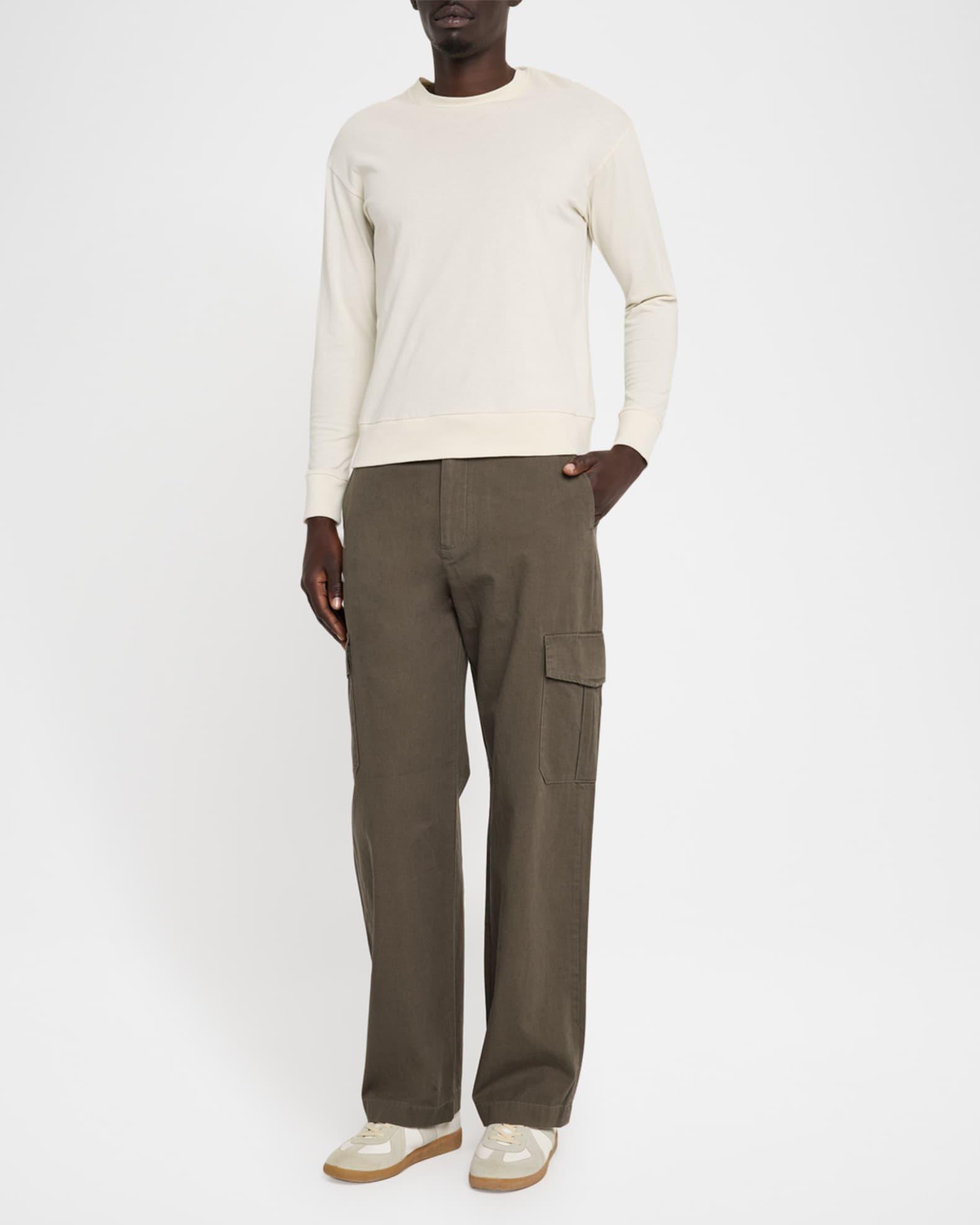 Men's Cotton-Linen Cargo Pants Product Image