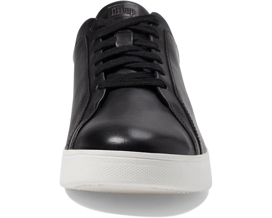 Rally Crystal-Backtab Leather Trainers Product Image
