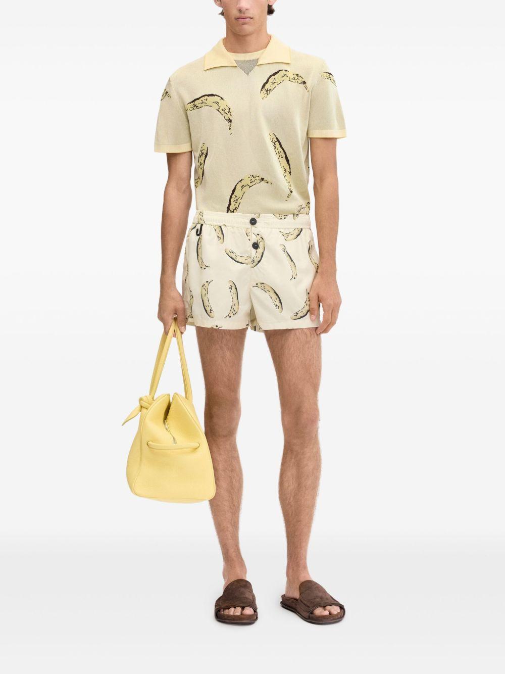 banana-print shorts Product Image
