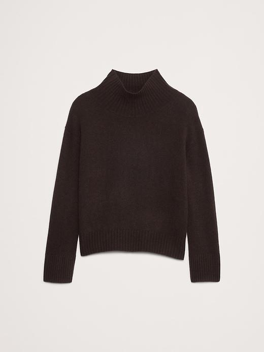 Oversized Cashmere Turtleneck Sweater Product Image