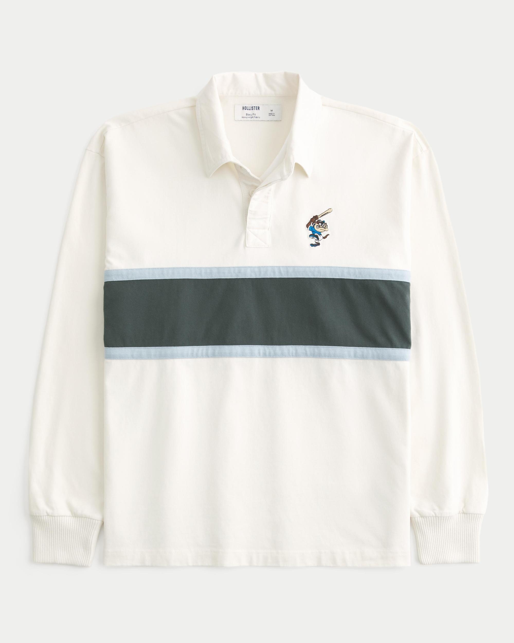 Boxy Heavyweight Rugby Polo Product Image