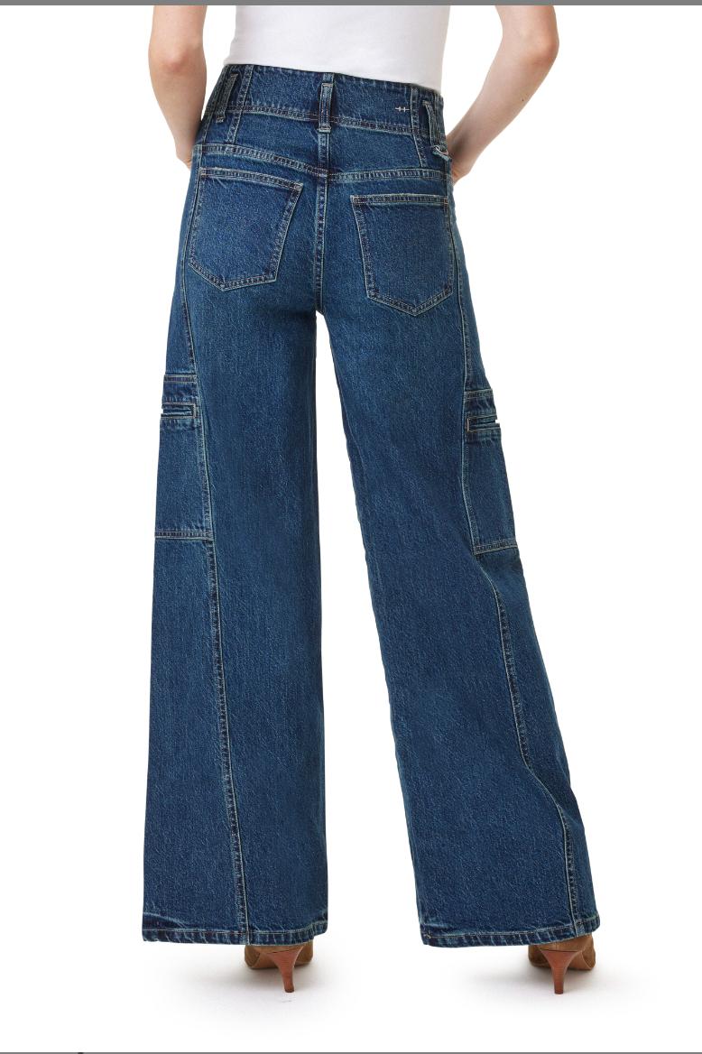 Cargo Jean w/ Extra Wide Leg Product Image