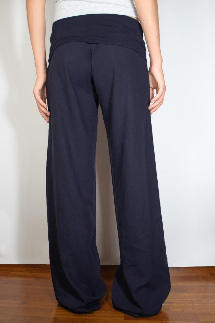 Palazzo pants with waistband Product Image