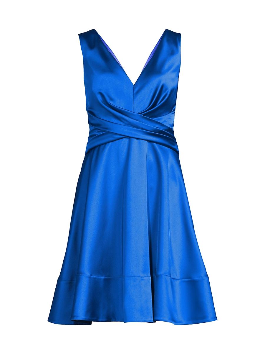 Womens Char Satin Minidress Product Image