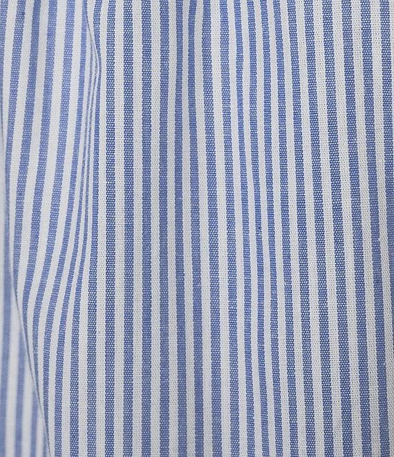 J.Marie Tristen Embroidered Striped Pull-On Coordinating Shorts Product Image