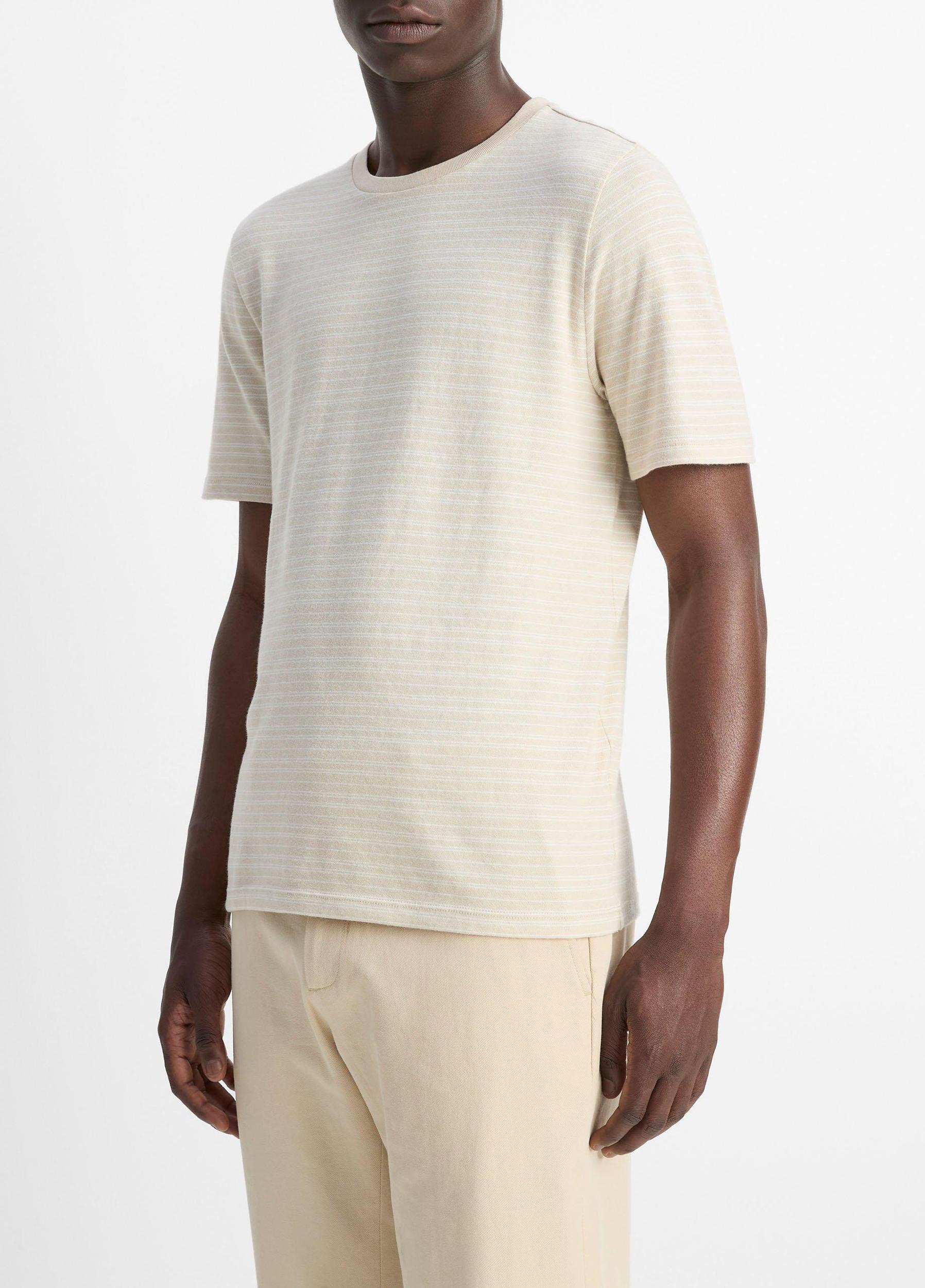 Striped Cotton T-Shirt Product Image