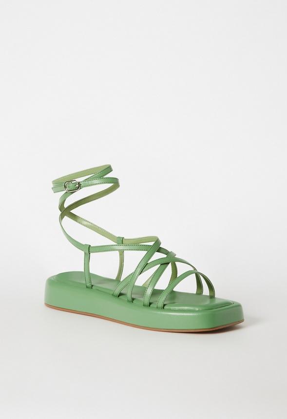 JustFab Margaux Platform Loafer Pump Womens Black/ White Size 8.5 Product Image