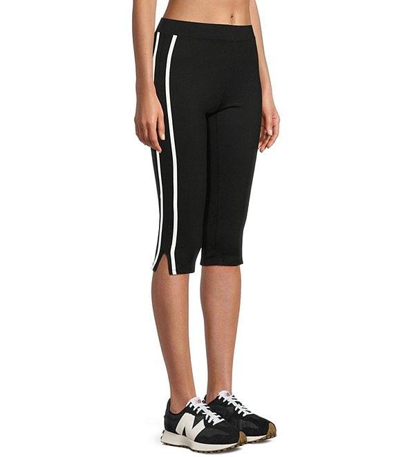 GB Side Stripe Capri Athletic Pants Product Image