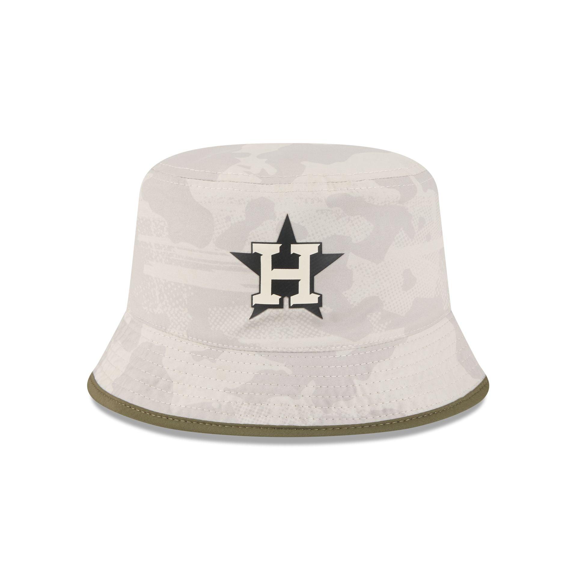 Houston Astros Armed Forces Day 2025 Reversible Bucket Hat Male Product Image