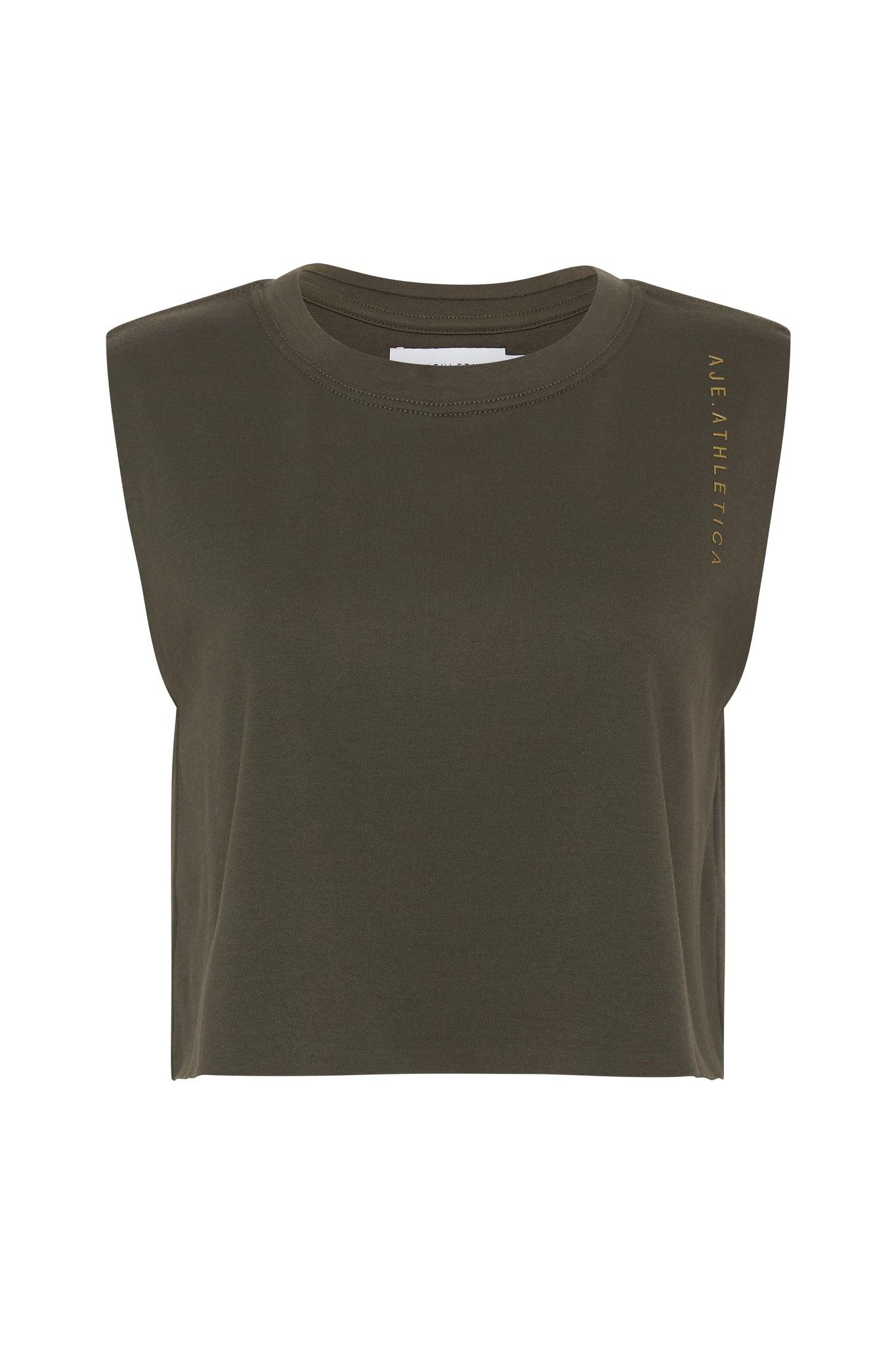 Cropped Embossed Signature Logo Tank 112 Product Image