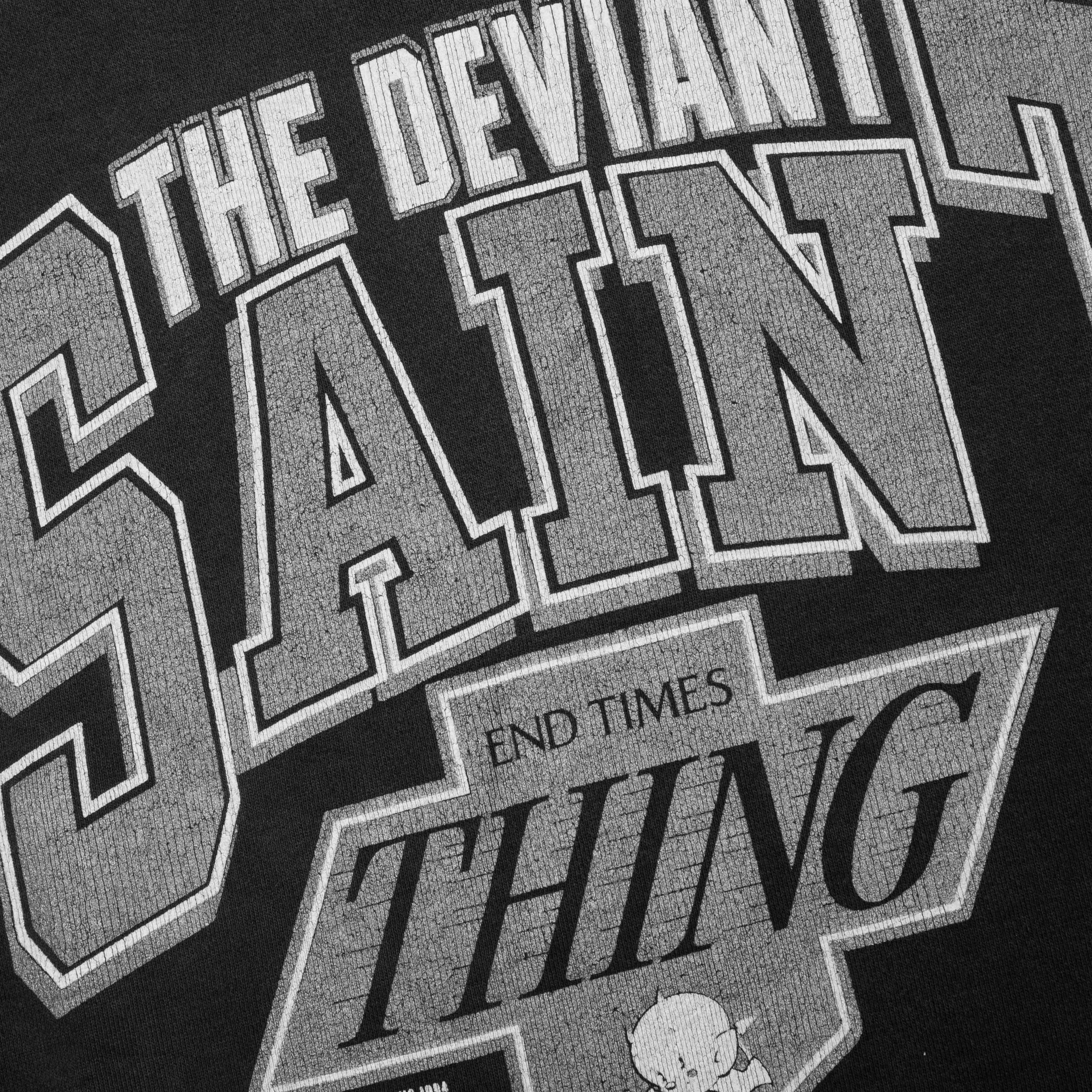 The Deviant Saint Crewneck - Black Male Product Image
