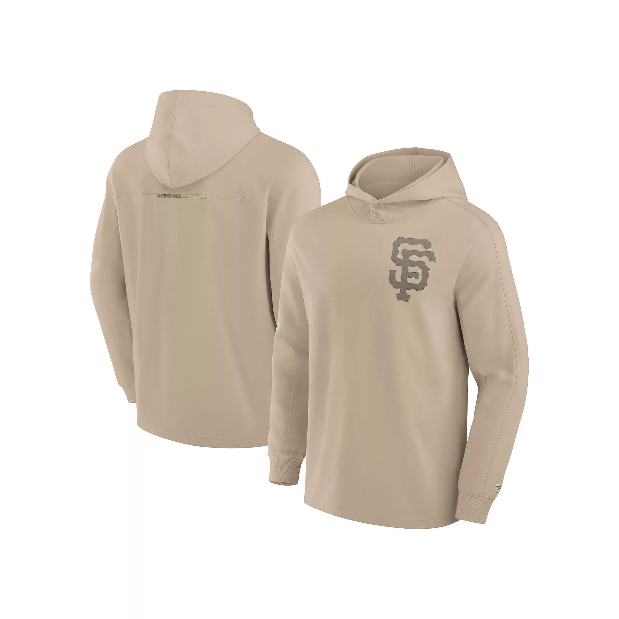 Men's Fanatics Signature Khaki Chicago White Sox Elements Lightweight Fleece Hoodie, Adult Unisex,  Product Image
