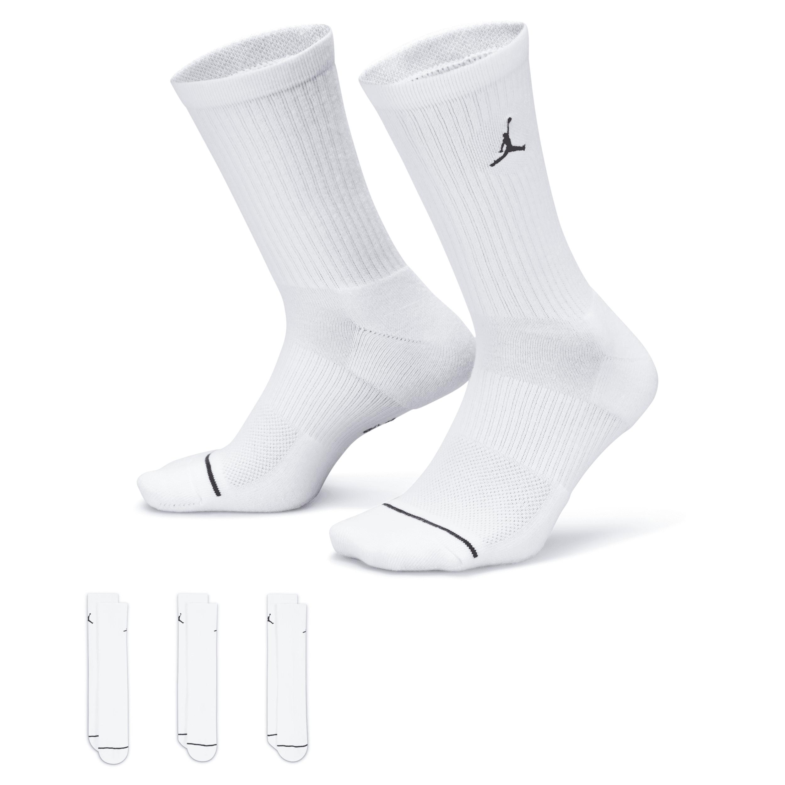 Jordan Mens Jordan Every Day Cushioned Crew 3 Pack Socks - Mens Product Image