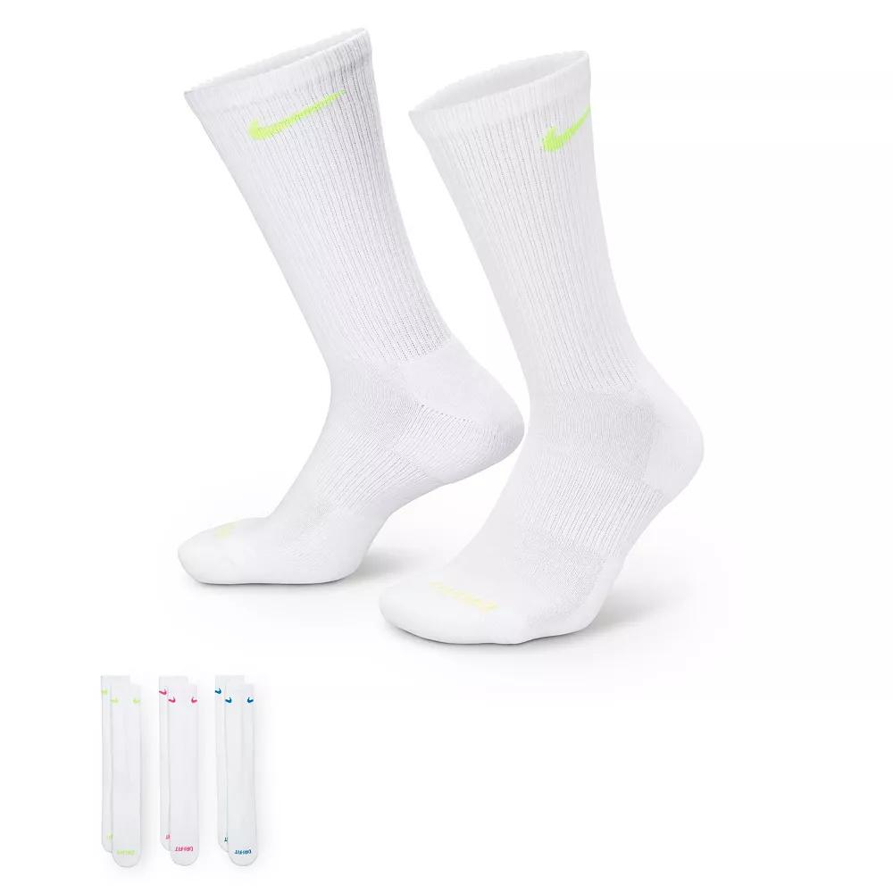 Nike Unisex Everyday Plus Cushioned Training Crew Socks (3 Pairs) Product Image