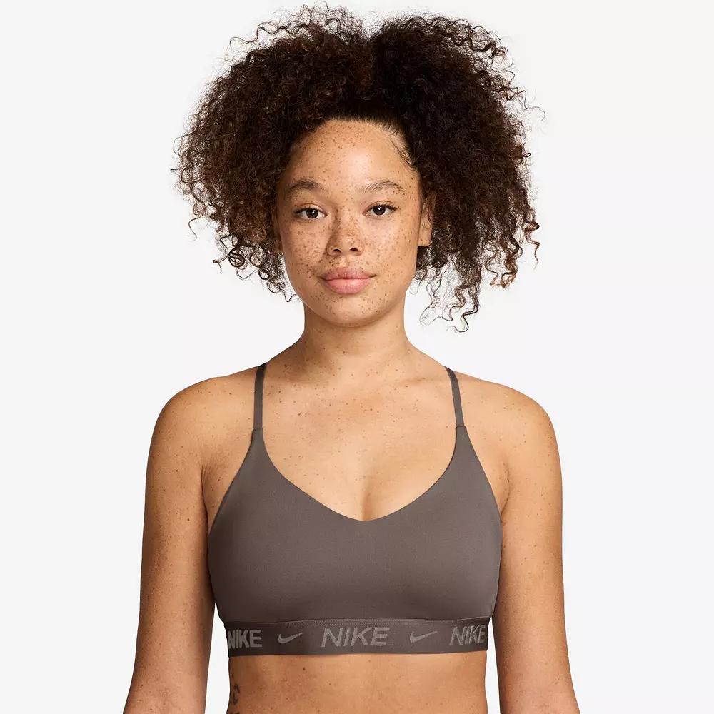 Nike Indy Light Support Padded Sports Bra, Women's, Size: XL, Ironstone Product Image