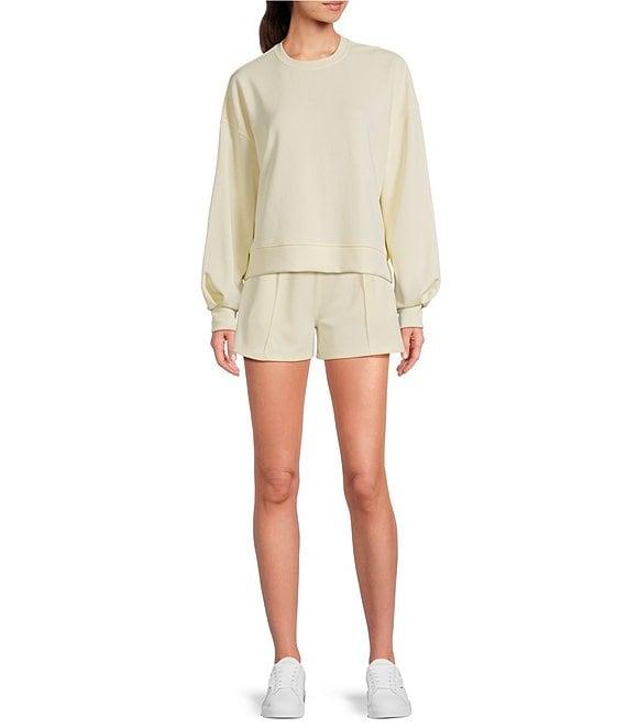 Sweaty Betty Sand Wash Cloudweight Crew Neck Long Sleeve Sweatshirt Product Image