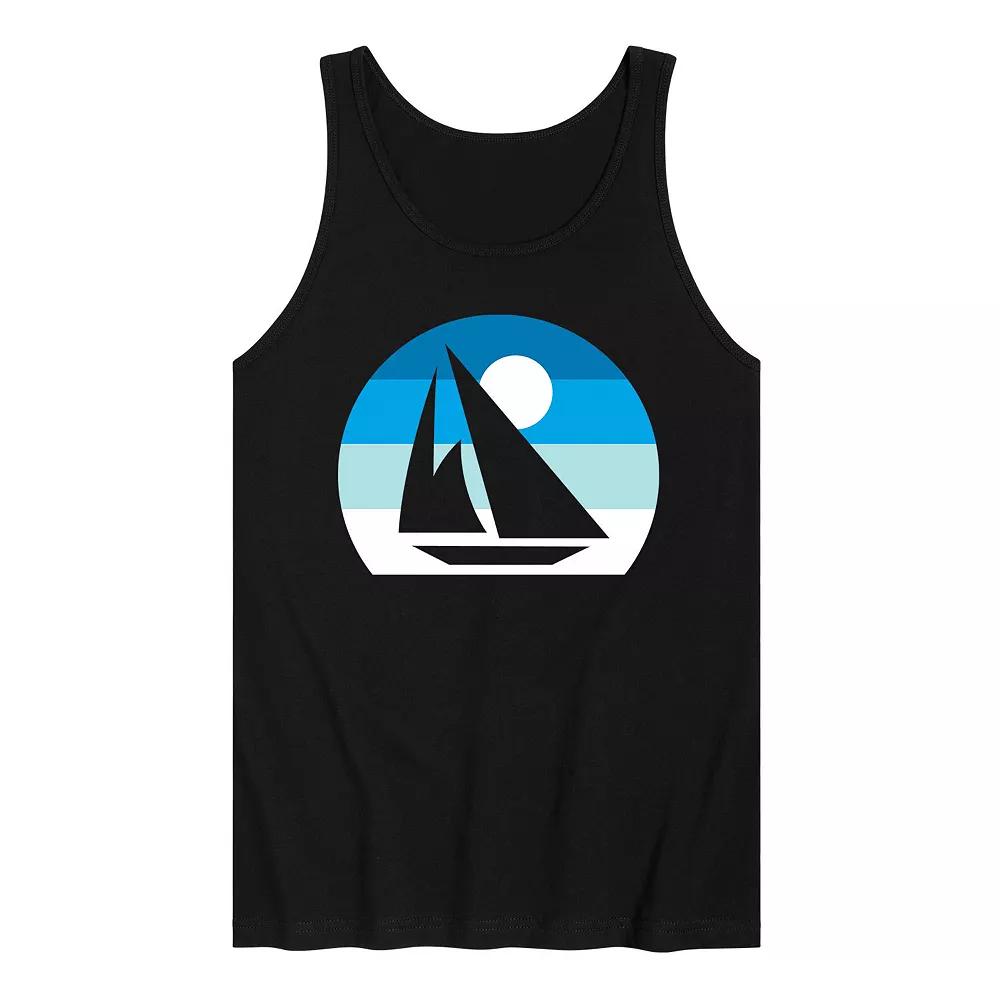 Men's Sailing Sailing Sunset Tank Top,  Product Image